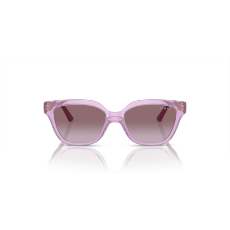 Óculos De Sol Para Crianças Vogue Eyewear Feminino 0vj2021 Transparent Pink Violet Gradie